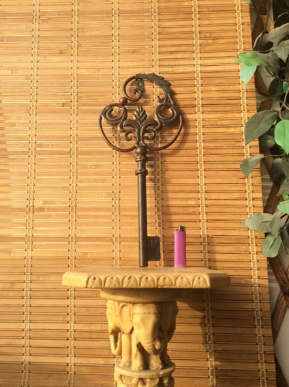 Large Metal Key Wall Decor Wall Decor Vintage Skeleton Key Etsy