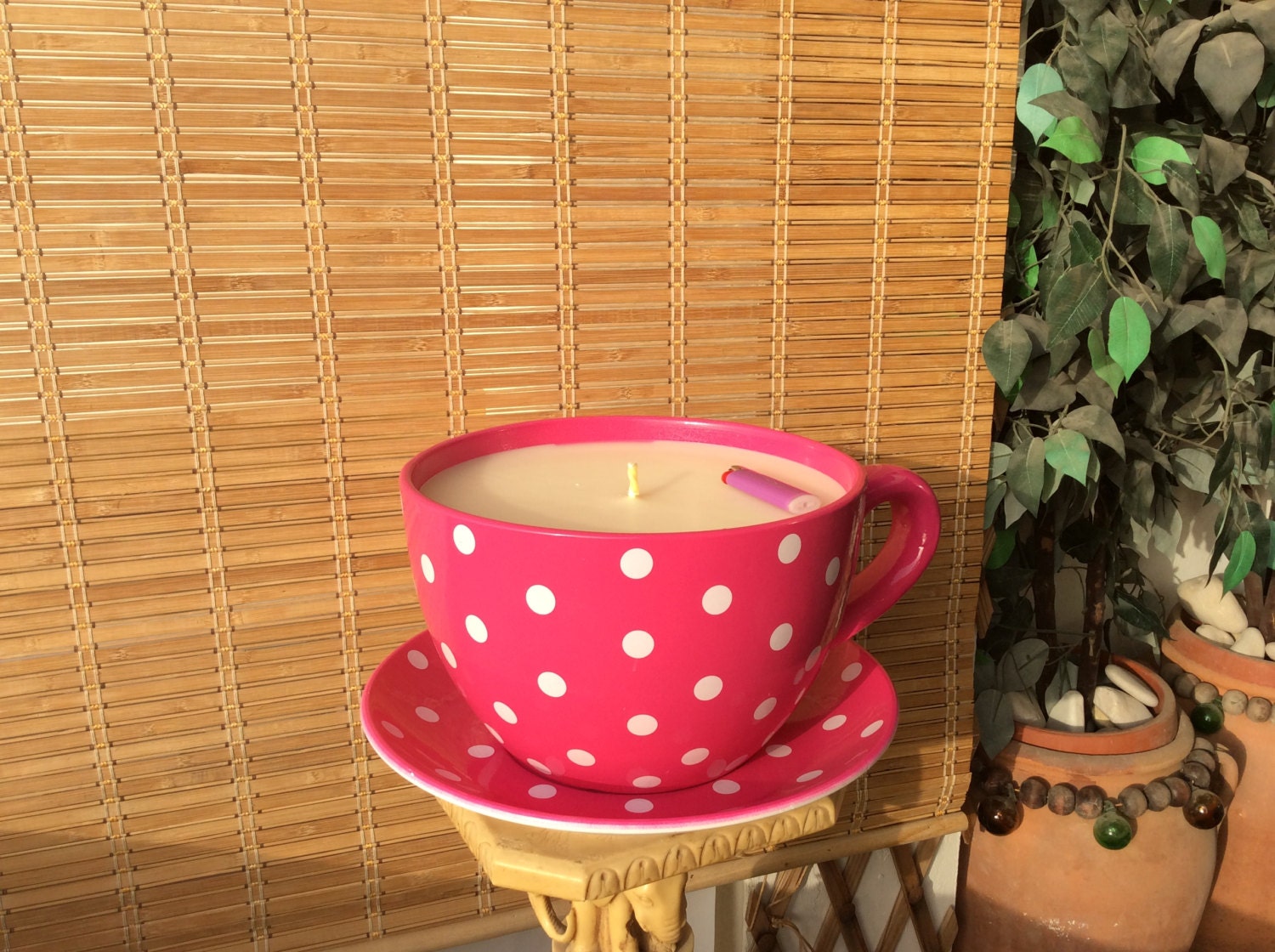 Giant Huge Big Tea Cup Candle extra large size tea cup Etsy