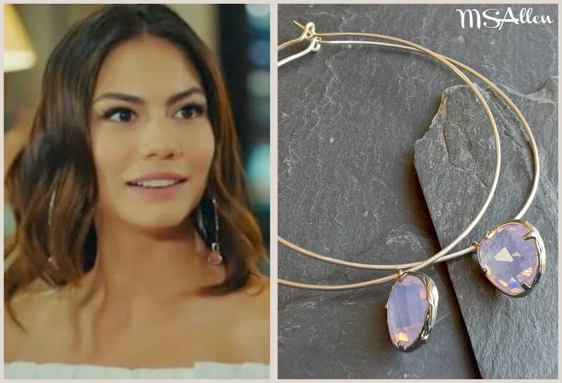 Erkenci Kus Sanem Copper Brass Hoop Spike Drop Statement Boho Ethnic Tribal Earrings Turkish Dizi Dangle Earrings Made In France