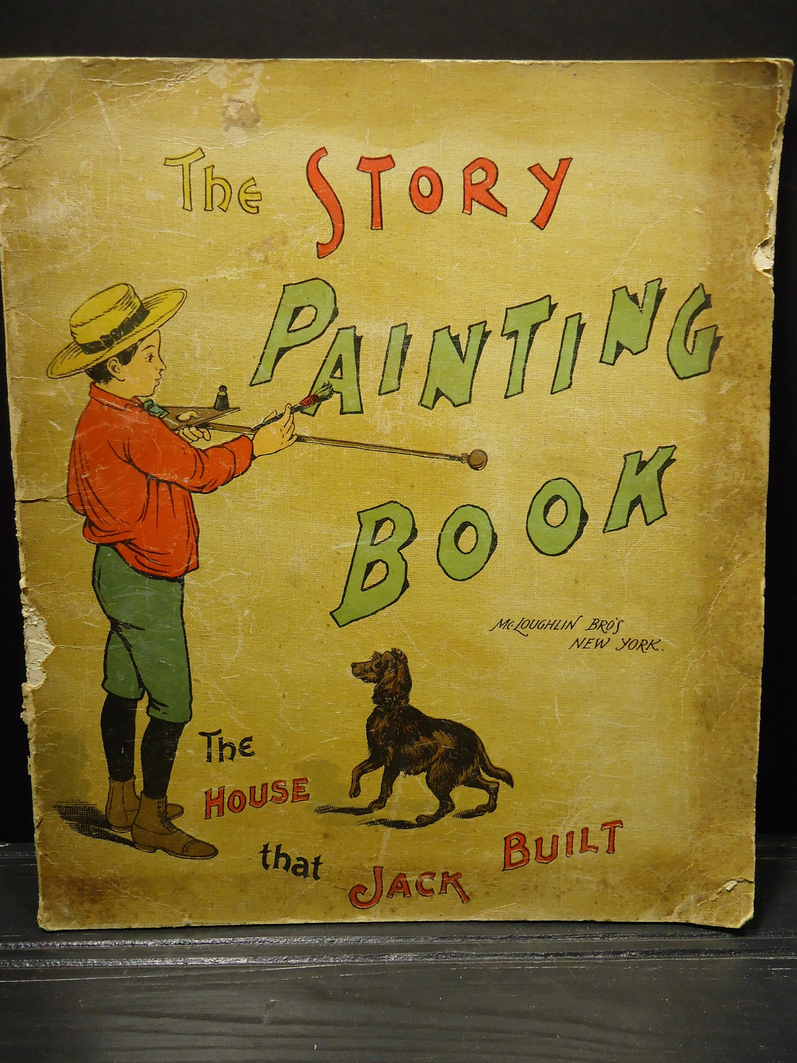 Vintage Childrens Book the Story Painting Book the House That Etsy