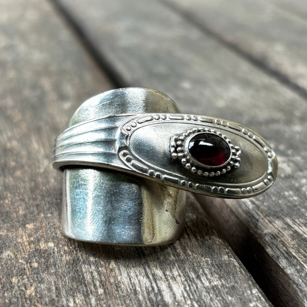 Unisex vintage ring - Handgemaakte ring - Originele opvallende ring