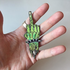 No Fucks Given - 10 x 3 cm strykmärke