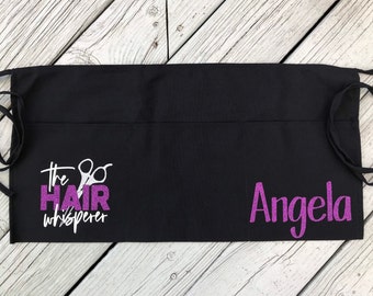 Hair Stylist Apron-Custom Hair Stylist Apron- Hairdresser Apron-Personalized Hair Stylist Apron-Apron for Hair Stylist-Gift for Hairdresser