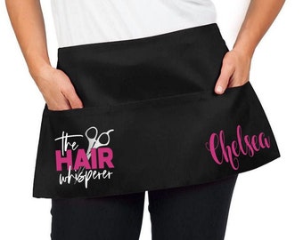 Hair Stylist Apron-Custom Hair Stylist Apron- Hairdresser Apron-Personalized Hair Stylist Apron-Apron for Hair Stylist-Gift for Hairdresser
