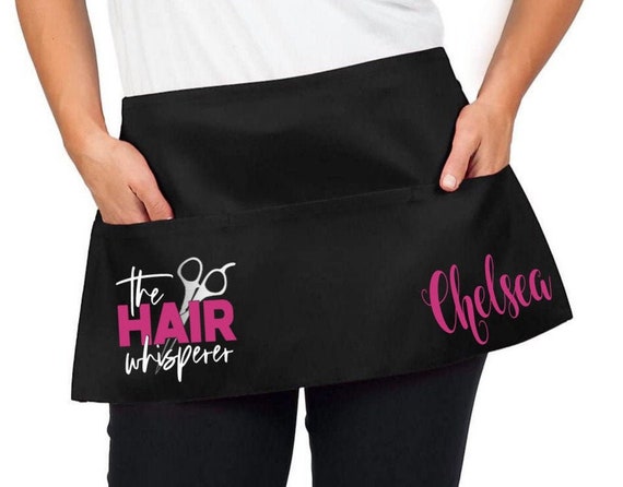 Hair Stylist Apron-Custom Hair Stylist Apron- Hairdresser Apron-Personalized Hair Stylist Apron-Apron for Hair Stylist-Gift for Hairdresser