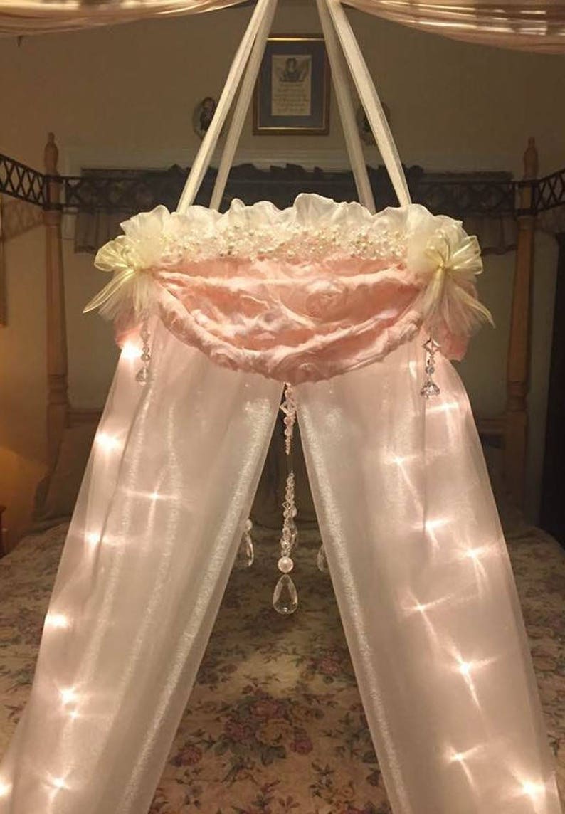 Nursery Canopycrib Canopycrown Baby Canopybaby Crib Etsy