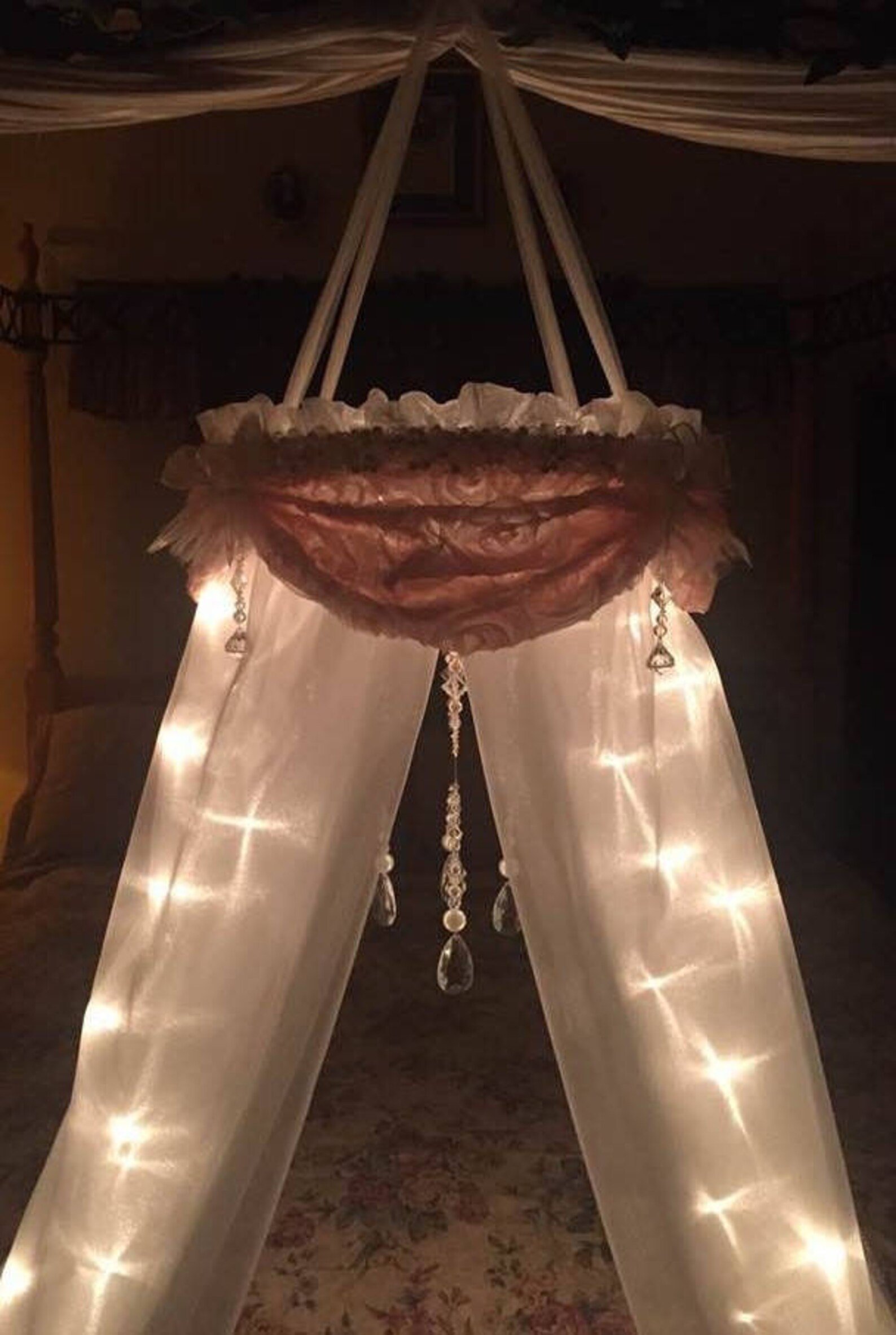 Nursery Canopycrib Canopycrown Baby Canopybaby Crib Etsy