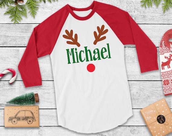 Kids Christmas Shirt personalized Christmas Shirt boys Christmas