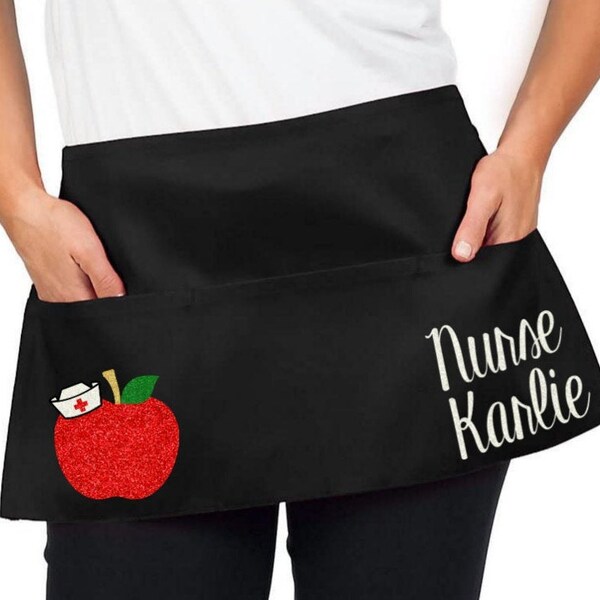 Nurses Apron Etsy