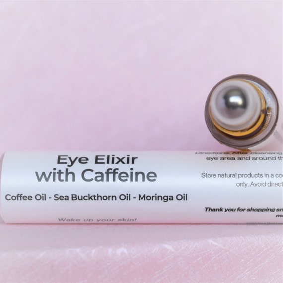 Under Eye Elixir With Caffeine for dark circles and bags Etsy