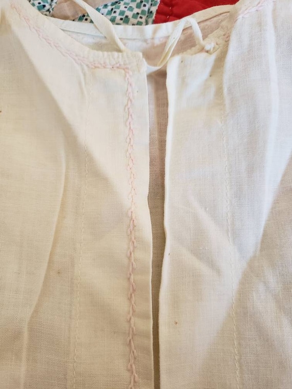 Antique infant robe - image 5