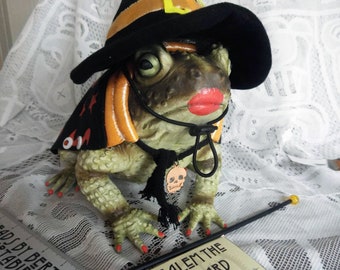 Salem the Wizard Toad  OOAK