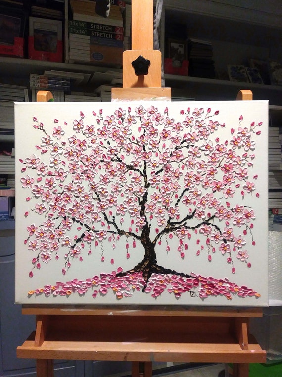 Cherry Tree Wall Painting