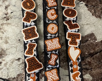 Homecoming Mum Braid Set Hoco supplies Loop Braids, Personalized Mum Garter Braids Homecoming DIY Homecoming Mum Garter Accessories supplies