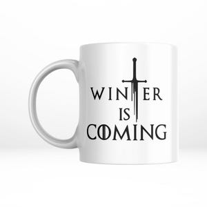 Tazza Crows Before Hoes Jon Snow - Tazza Da Caffè In Ceramica Per Veri Fan Del Trono Di Spada