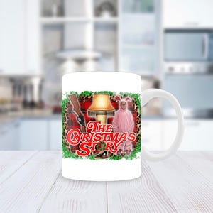The Christmas Story Tote Bag and Coffee Mug Christmas Gifts You’ll shoot your eye out Classic Christmas Movie 80s movies Gifts  movie lovers
