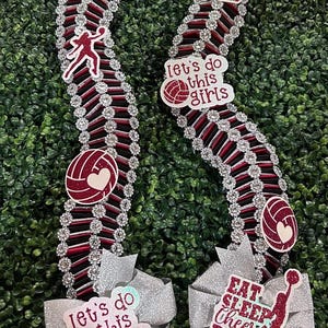 Box chain braids, Love Chain Braid,  for Homecoming Mum and/or Garter, Homecoming, Texas Homecoming, High School Homecoming Mums