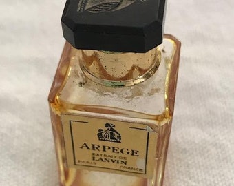 Vintage Arpege Extrait de Lanvin perfume bottle