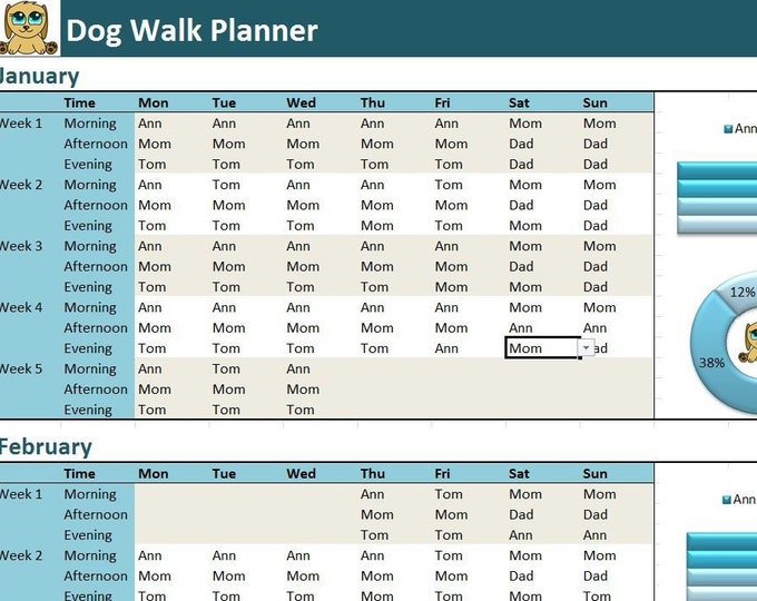 Dog Walk Planner