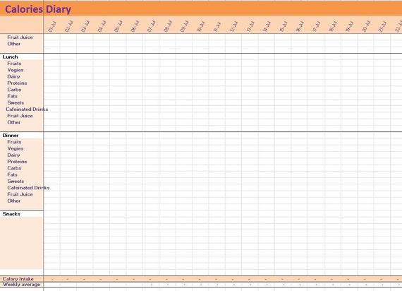 journal de perte de poids excellent modèle suivi de poids tableur etsy modèle de perte de poids excel