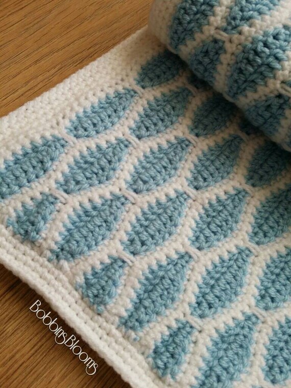 hand crochet baby blanket