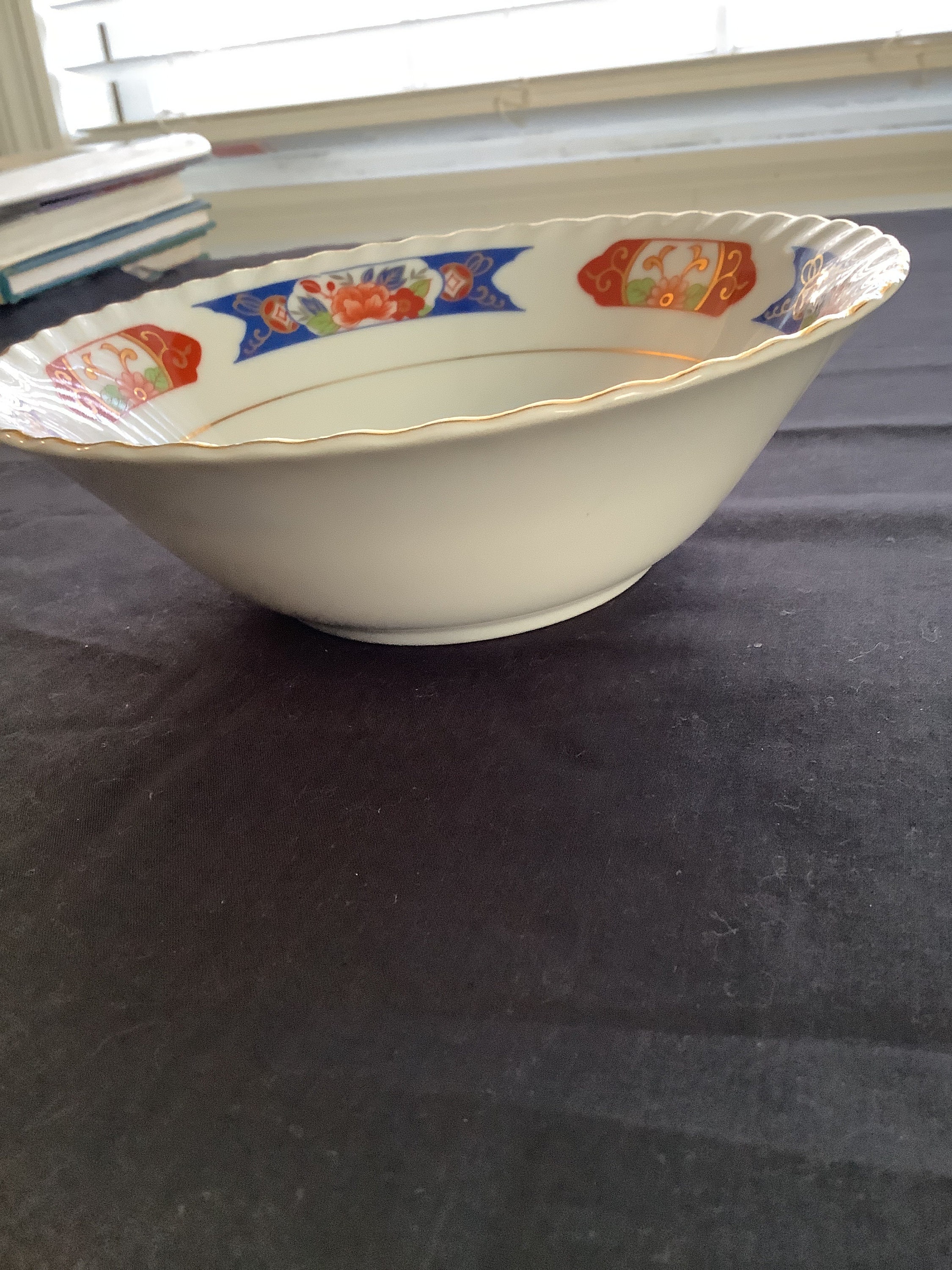 Tono China Bowl, Made in Japan, 7 Inch Wide ,salad Bowl Tono China Bowl, Made in Japan, 7 Inch Wide ,salad Bowl