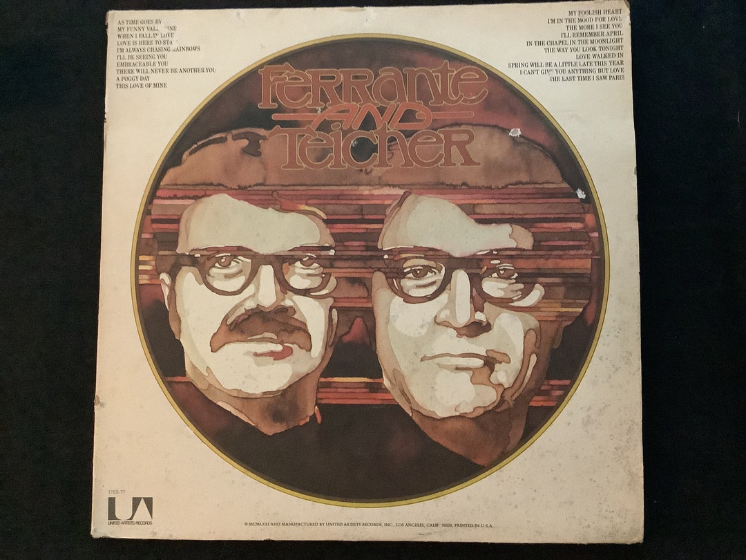 Ferrante and Teicher Vinyl Record Album, 2 Records, United Artists, Lp