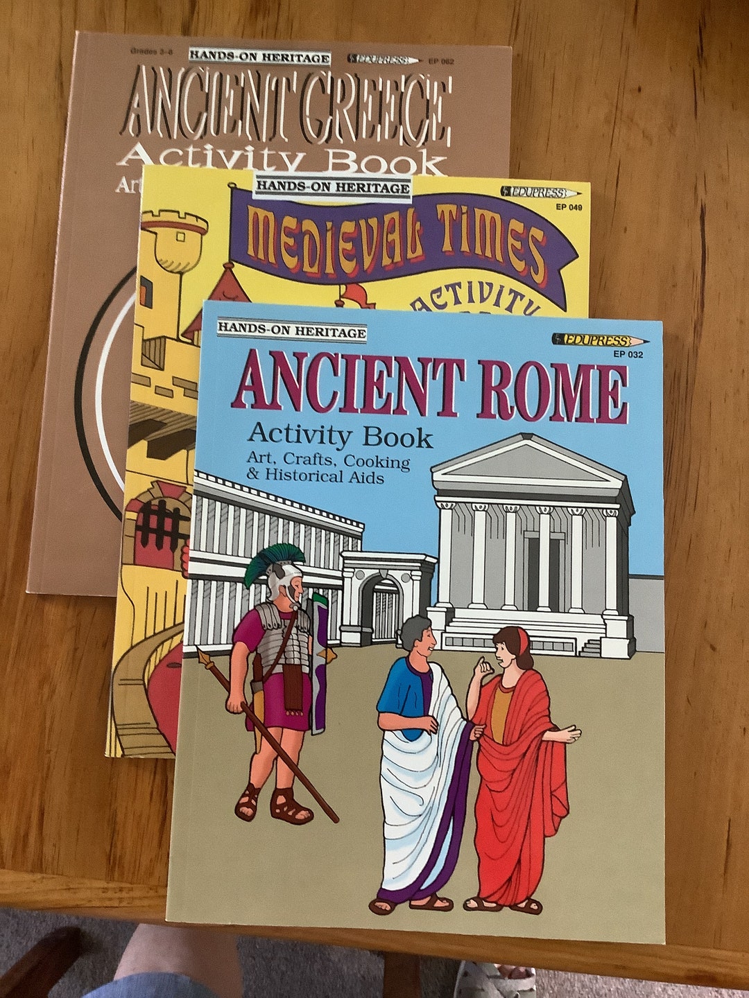 Hands-on Heritage Activity Books, Ancient Greece, Medieval Times ...