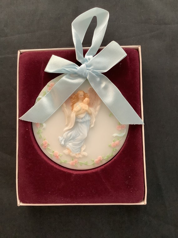 Seraphim Classics Seraphina Heavens Helper Cradle Medal Etsy