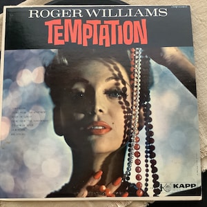 Roger Williams Temptation ,Kapp records, vinyl album