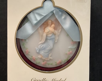 Seraphim Classics Seraphina Heavens Helper Cradle Medal Etsy