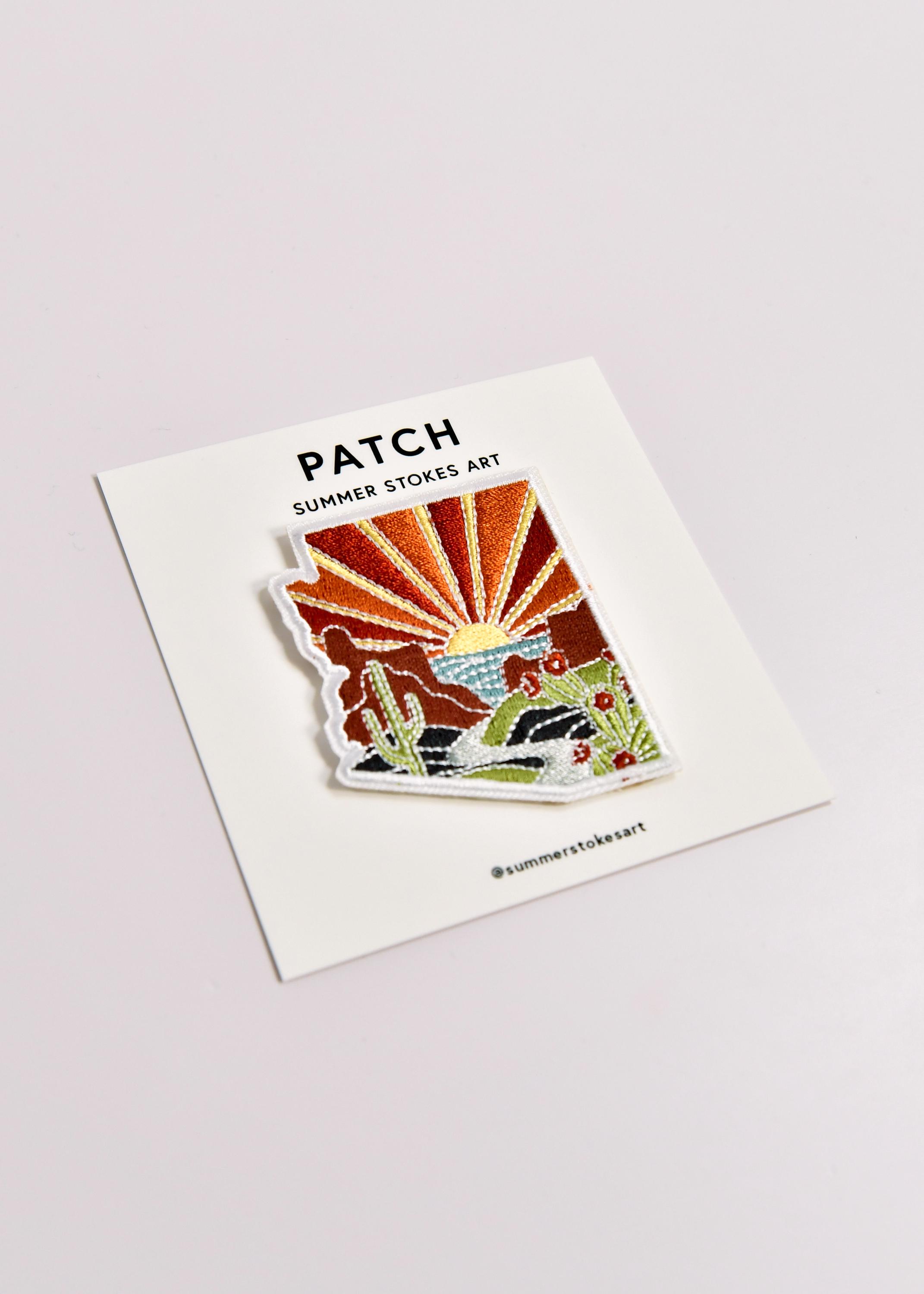 Arizona Iron-On Patch | 2.5&quot; Patch | Embroidered Sew-on or Iron-on Applique