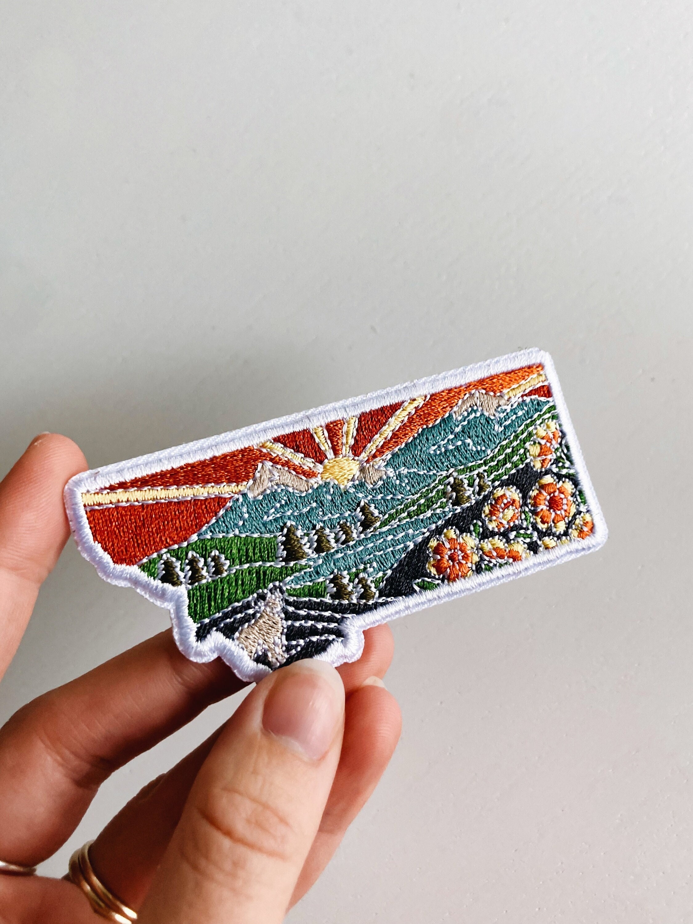 Montana Iron-On Patch | 3&quot; Patch | Embroidered Sew-on or Iron-on Applique