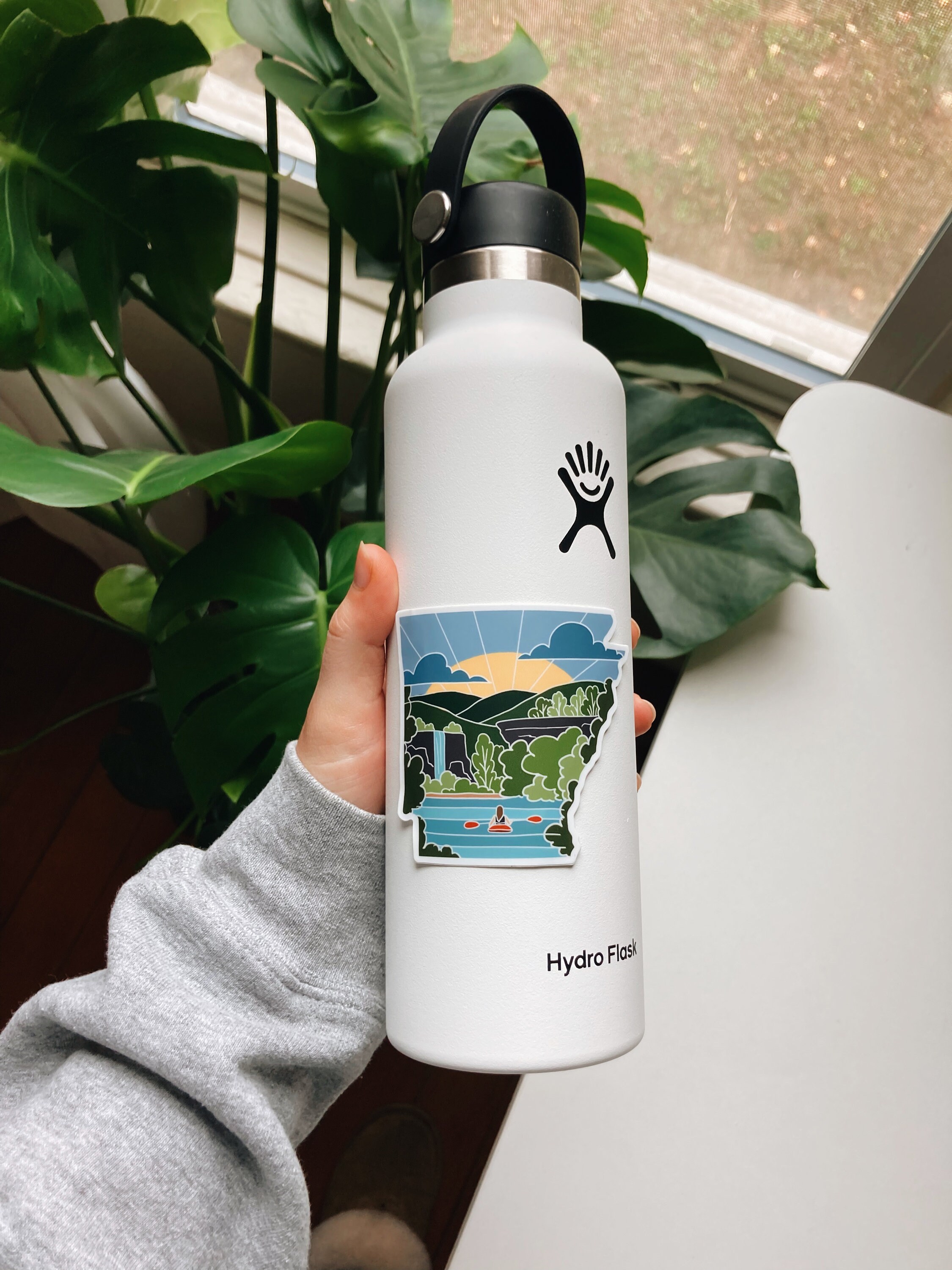 Arkansas Durable Sticker | High Quality Bumper Sticker | United States Vinyl Decal | Weatherproof Sticker | Water Bottle Sticker | 3&quot;