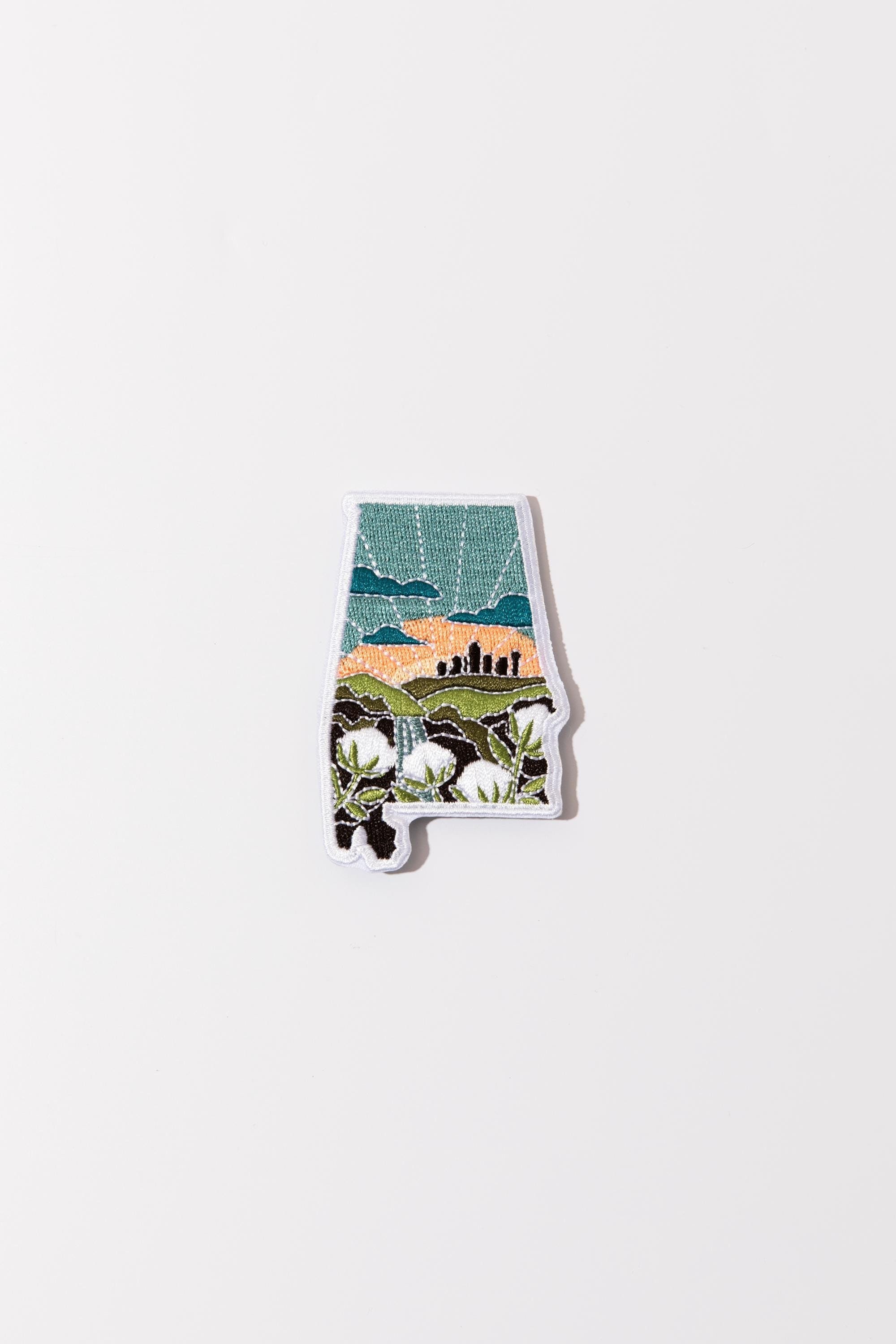 Alabama Iron-On Patch | 3&quot; Patch | Embroidered Sew-on or Iron-on Applique