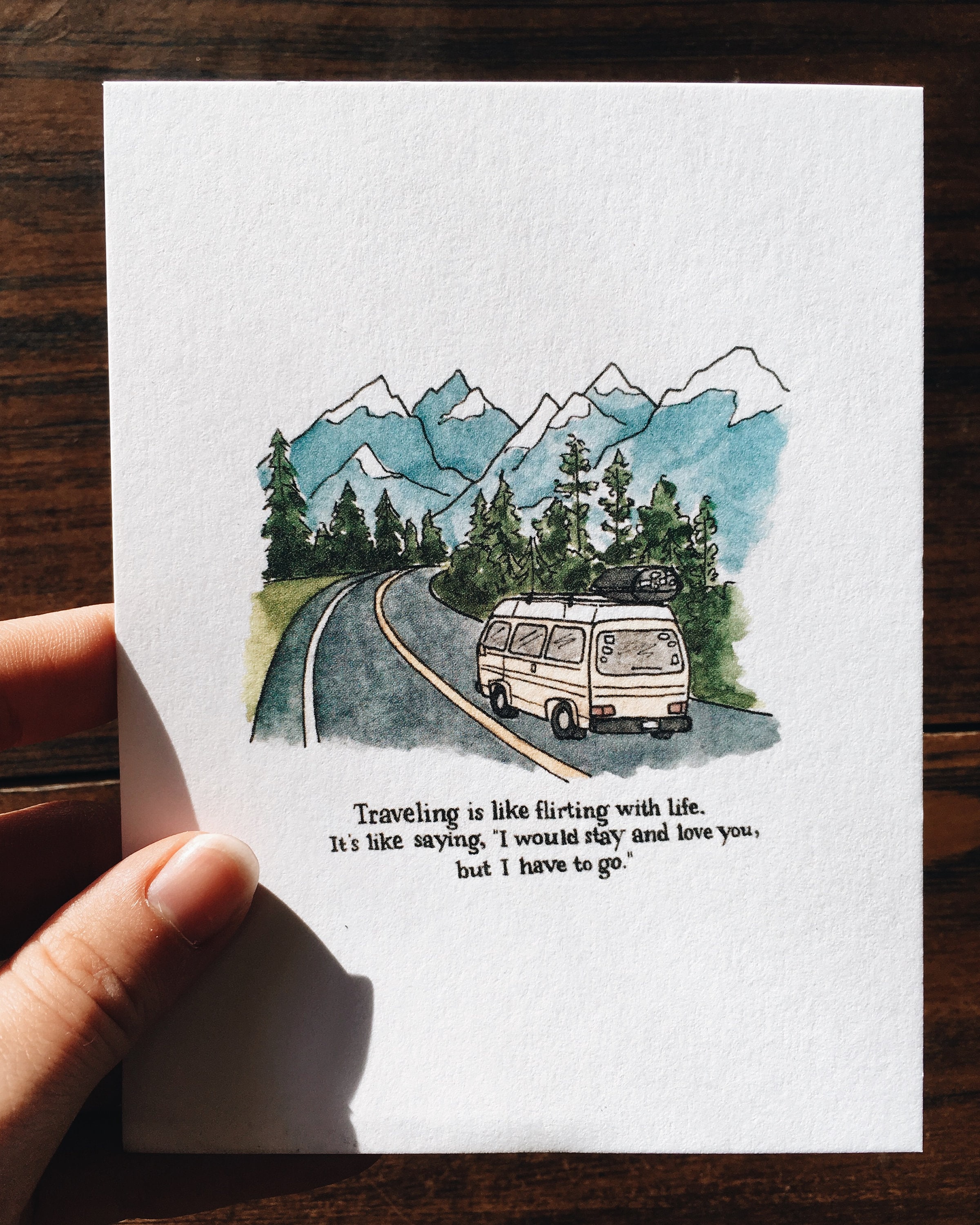 Illustrated Postcard Variety Set | Set of 6 | Mix & Match | Watercolor Postcards | Mini Art Prints | Illustrated Stationary