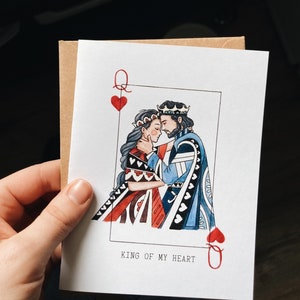 King of My Heart - Valentine's Day & Love Greeting Card King of My Heart - Valentine's Day & Love Greeting Card