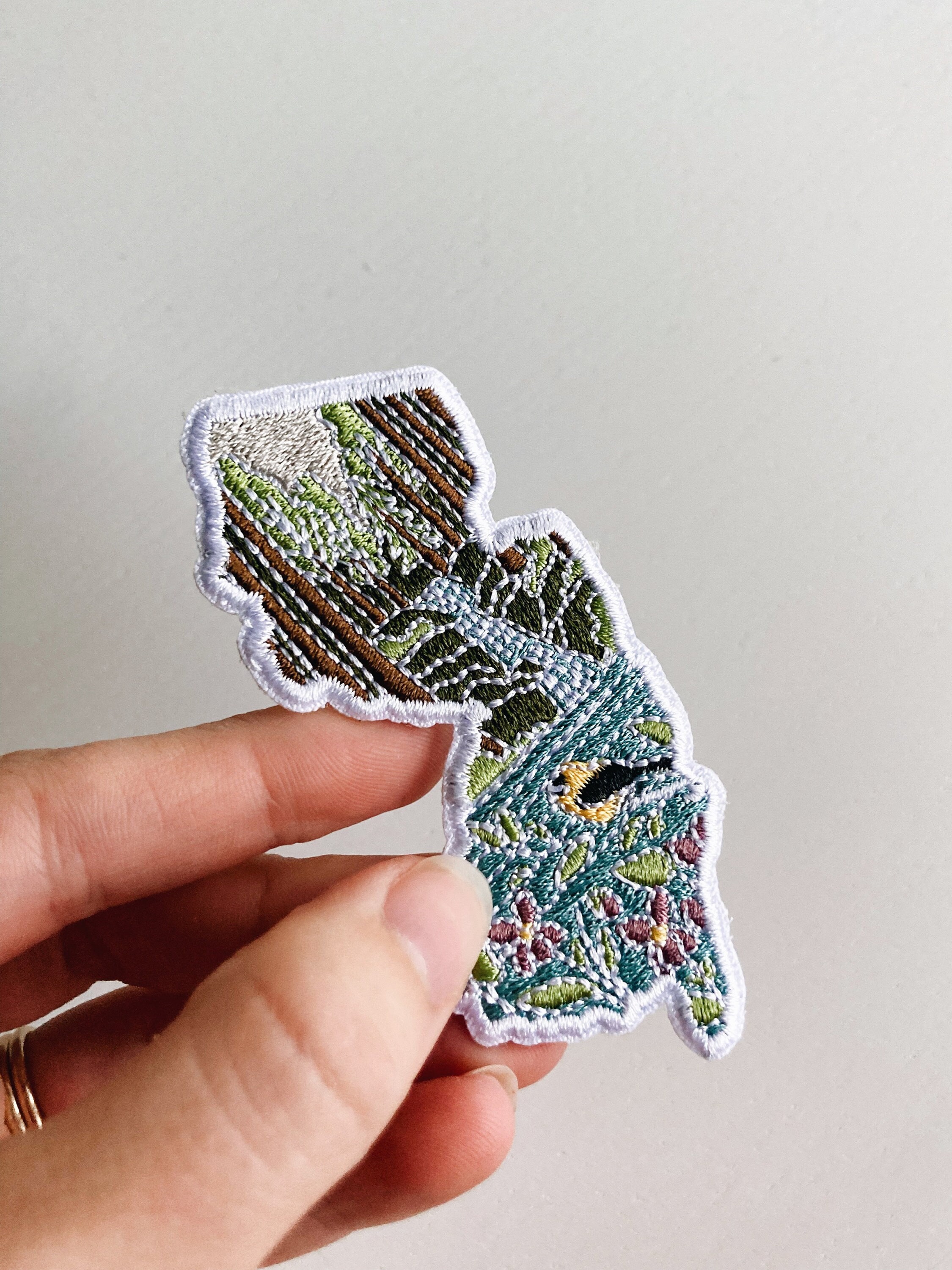 New Jersey Iron-On Patch | 3&quot; Patch | Embroidered Sew-on or Iron-on Applique