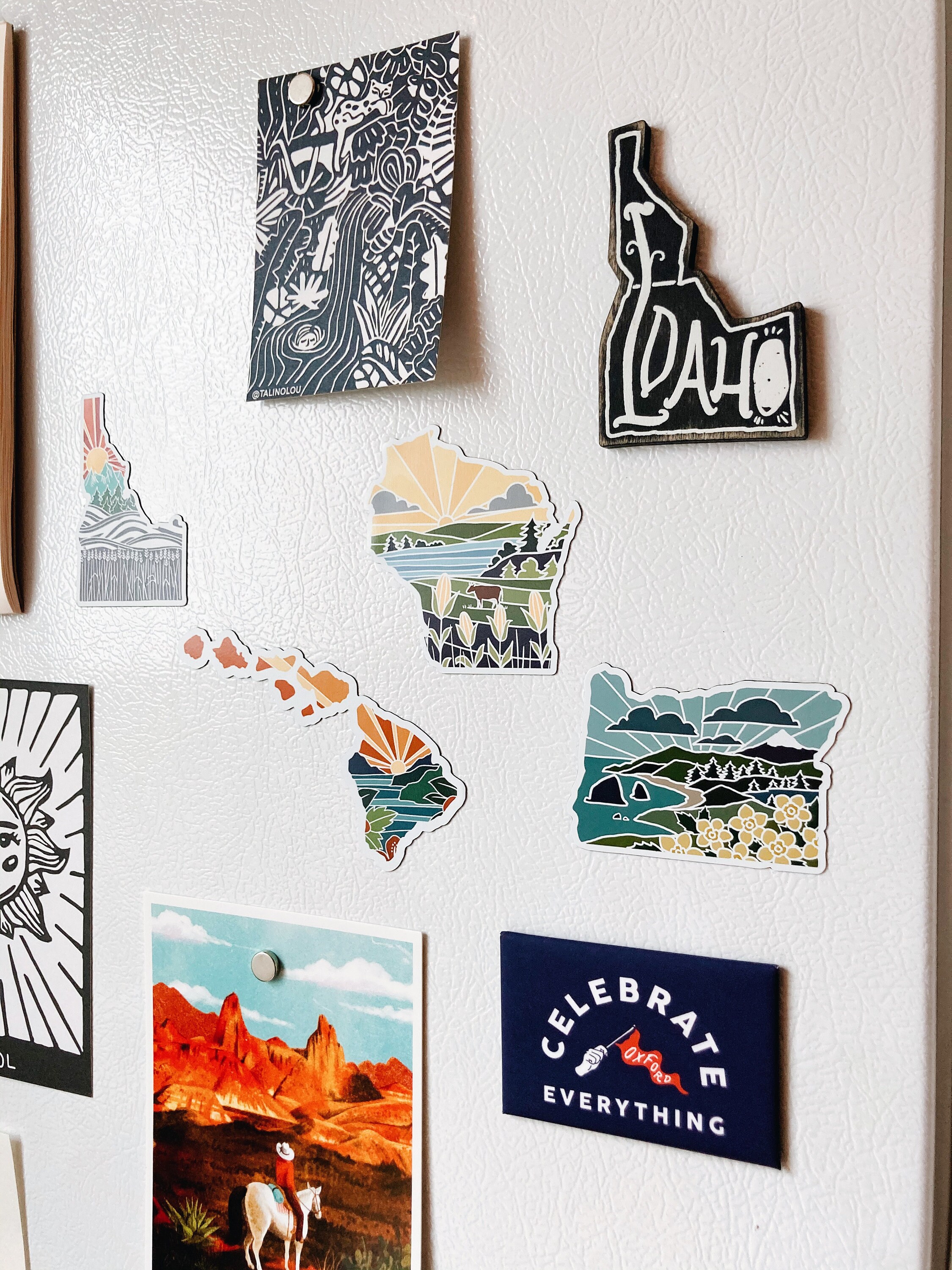 Hawaii Car Magnet | Weatherproof State Magnet | Outdoorsy Magnet | Locker Magnet | Fridge Magnet | Weatherproof Magnet | 4&quot;