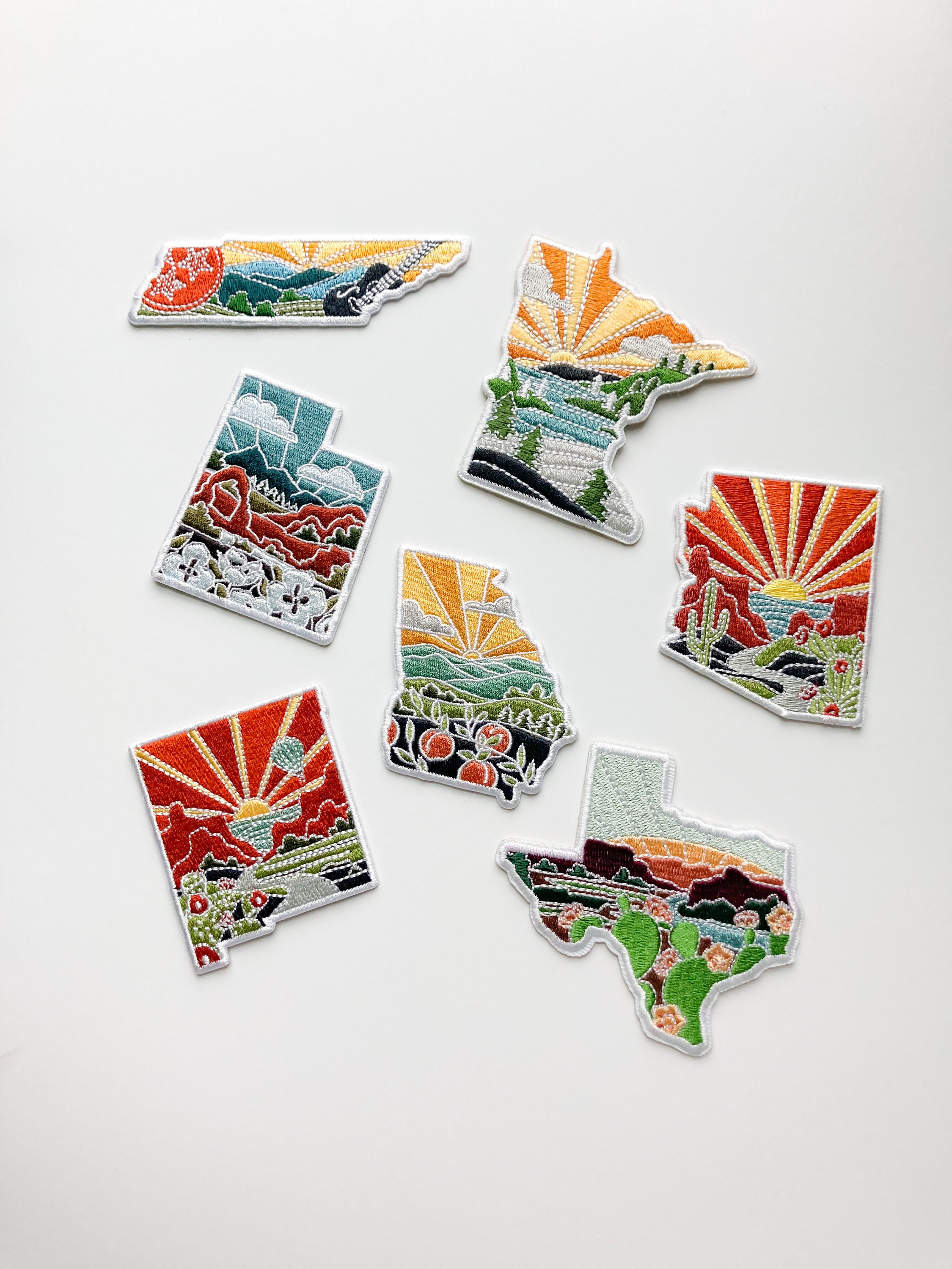 Utah Iron-On Patch | 2.5&quot; Patch | Embroidered Sew-on or Iron-on Applique