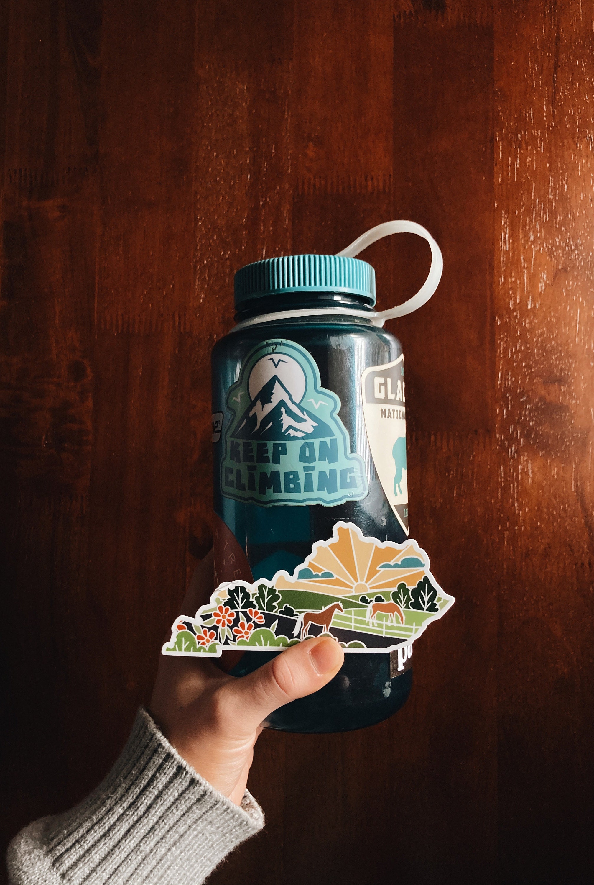 Kentucky Durable Sticker | High Quality Bumper Sticker | United States Vinyl Decal | Weatherproof Sticker | Water Bottle Sticker | 4&quot;