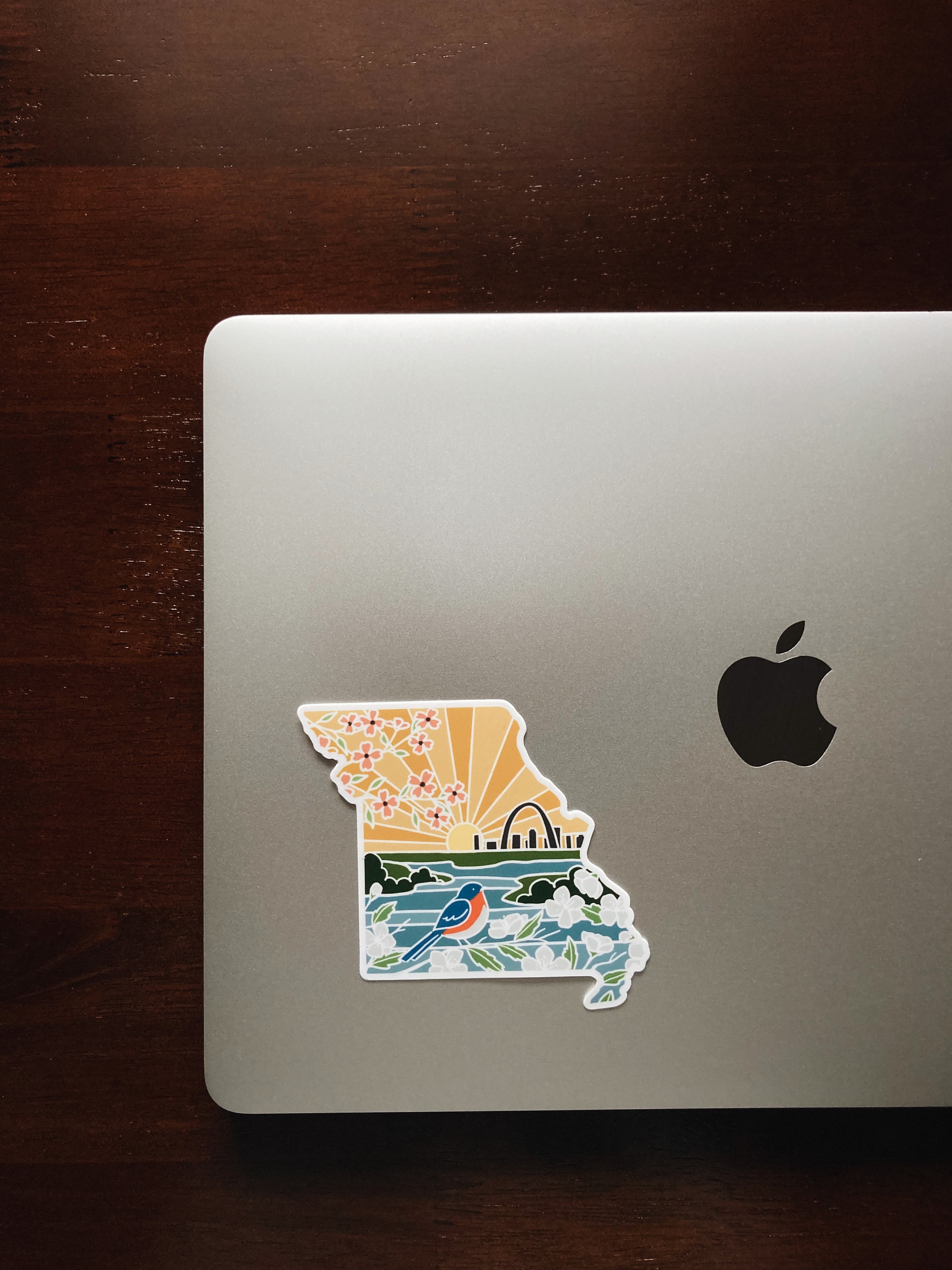 Missouri Durable Sticker | High Quality Bumper Sticker | United States Vinyl Decal | Weatherproof Sticker | Water Bottle Sticker | 3.5&quot;