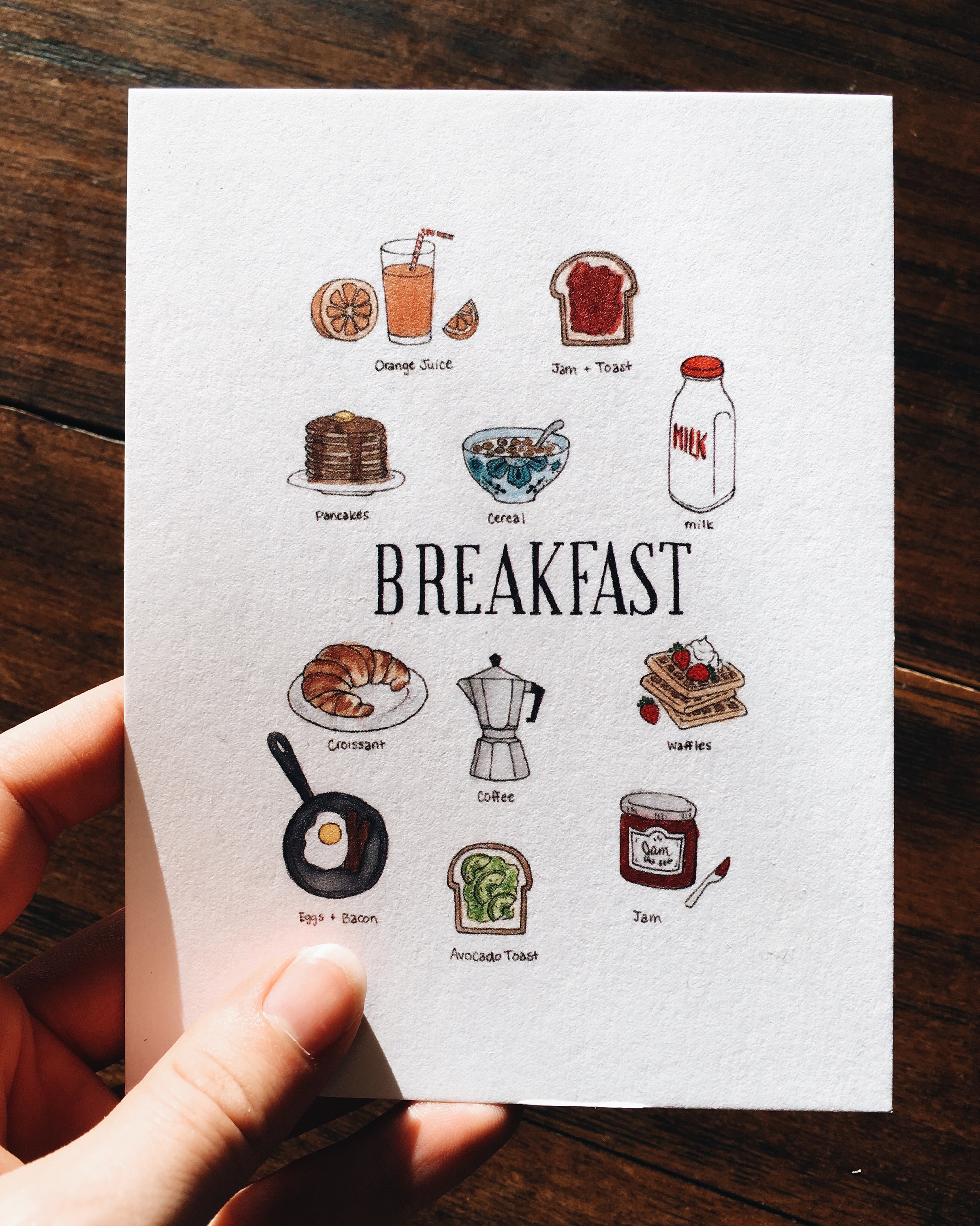 Illustrated Postcard Variety Set | Set of 6 Mix & Match | Watercolor Postcards | Mini Art Prints | Illustrated Stationary
