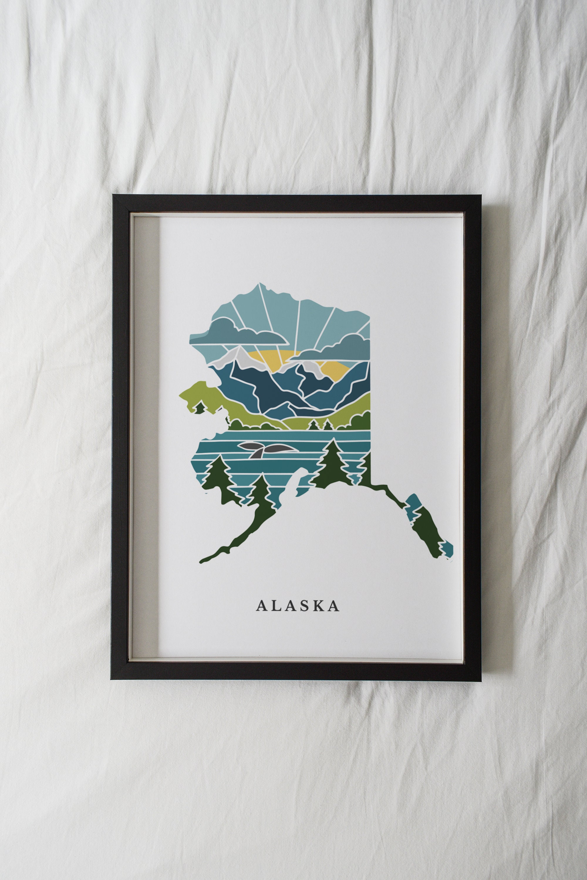 Alaska Art Print State Wall Art 5x7, 8x10, 11x14, 16x20 Archival Art Print Alaska Illustrated Poster - Etsy alaska-art-print-state-wall-art-5x7-8x10-11x14-16x20-archival-art-print-alaska-illustrated-poster-etsy