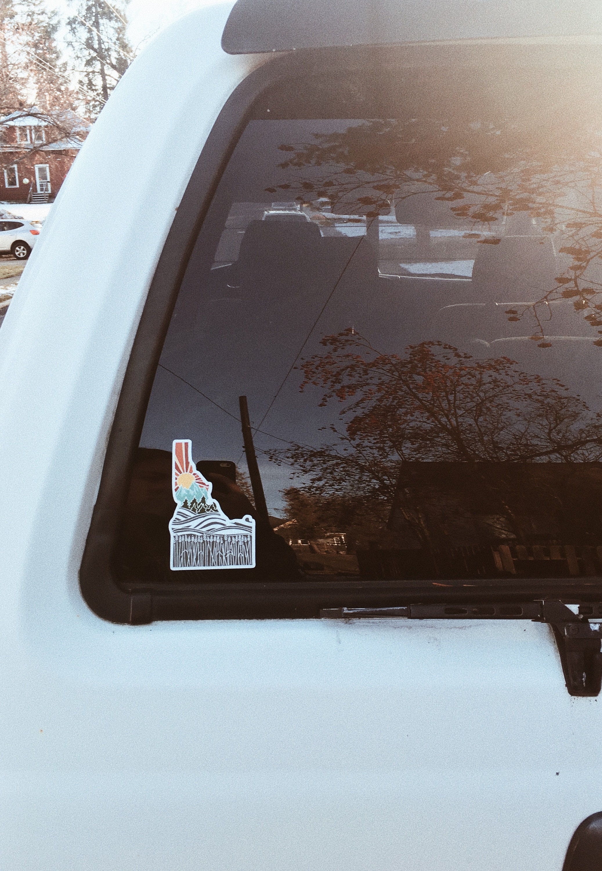 Idaho Durable Sticker | High Quality Bumper Sticker | United States Vinyl Decal | Weatherproof Sticker | Water Bottle Sticker | 4&quot;