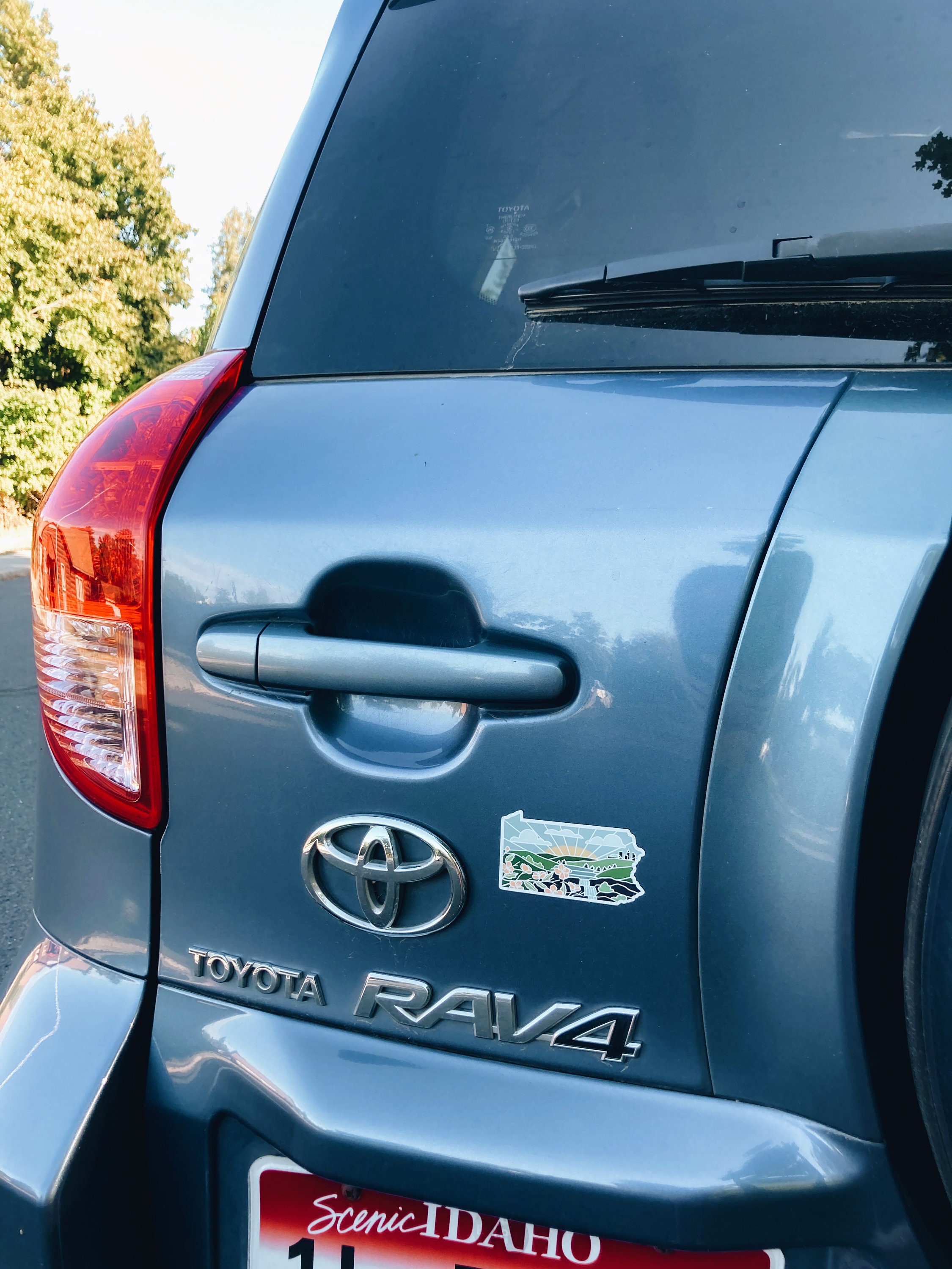 Pennsylvania Weatherproof Magnet | State Car Magnet | Outdoorsy Magnet | Locker Magnet | Fridge Magnet | Weatherproof Magnet | 3&quot;