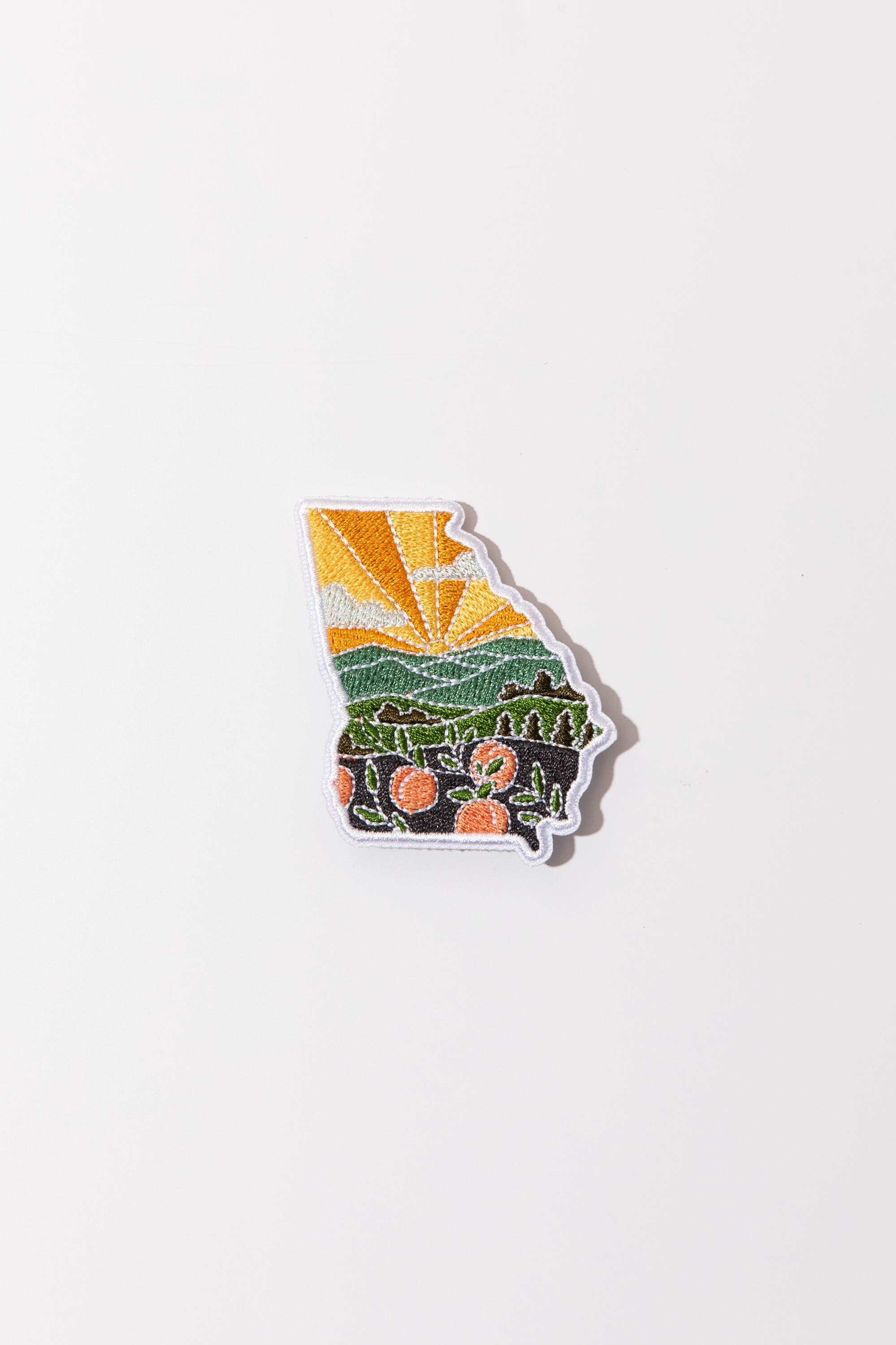 Georgia Iron-On Patch | 2.5&quot; Patch | Embroidered Sew-on or Iron-on Applique