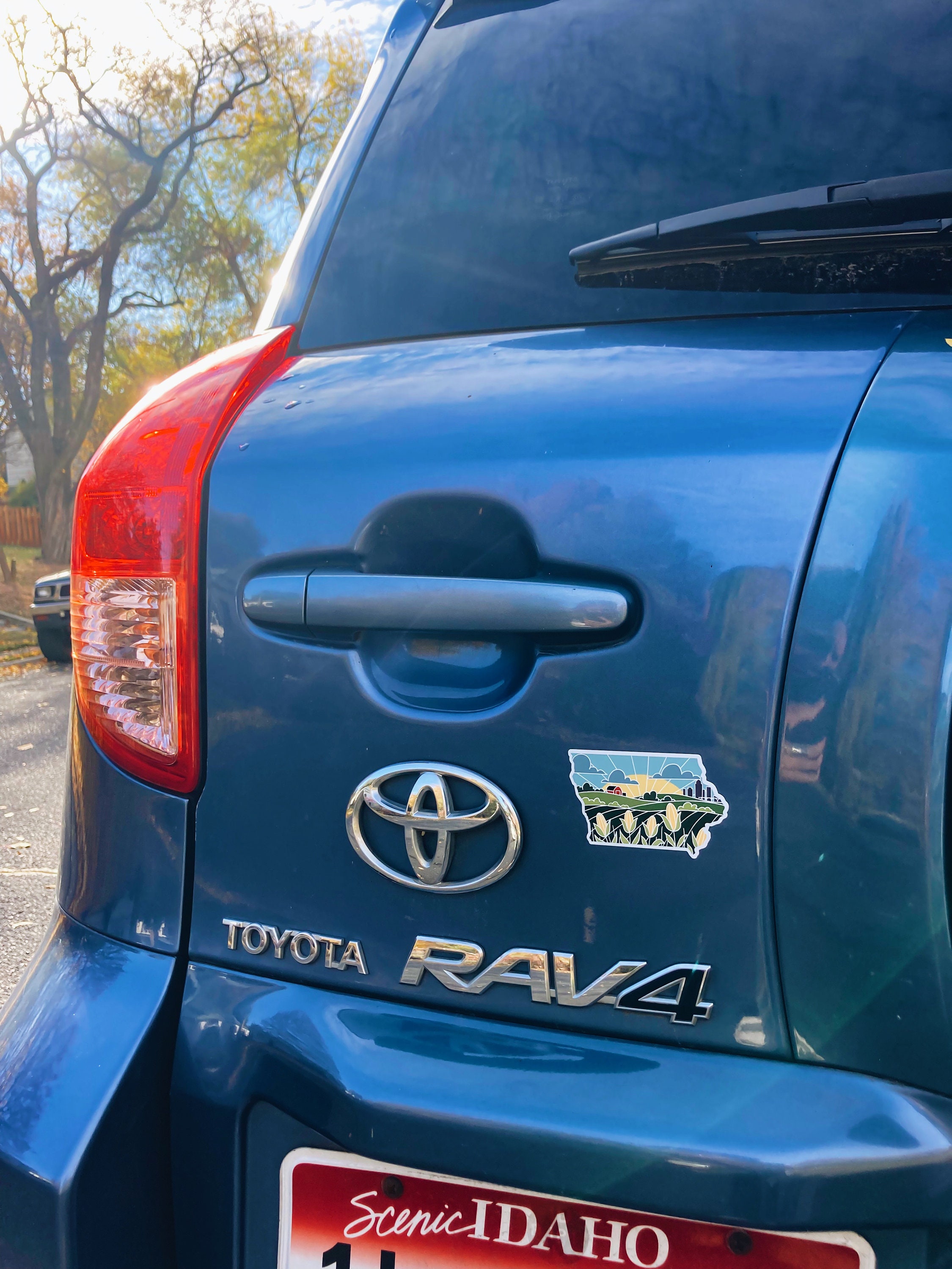 Iowa Car Magnet | Weatherproof State Magnet | Outdoorsy Magnet | Locker Magnet | Fridge Magnet | Weatherproof Magnet | 3&quot;