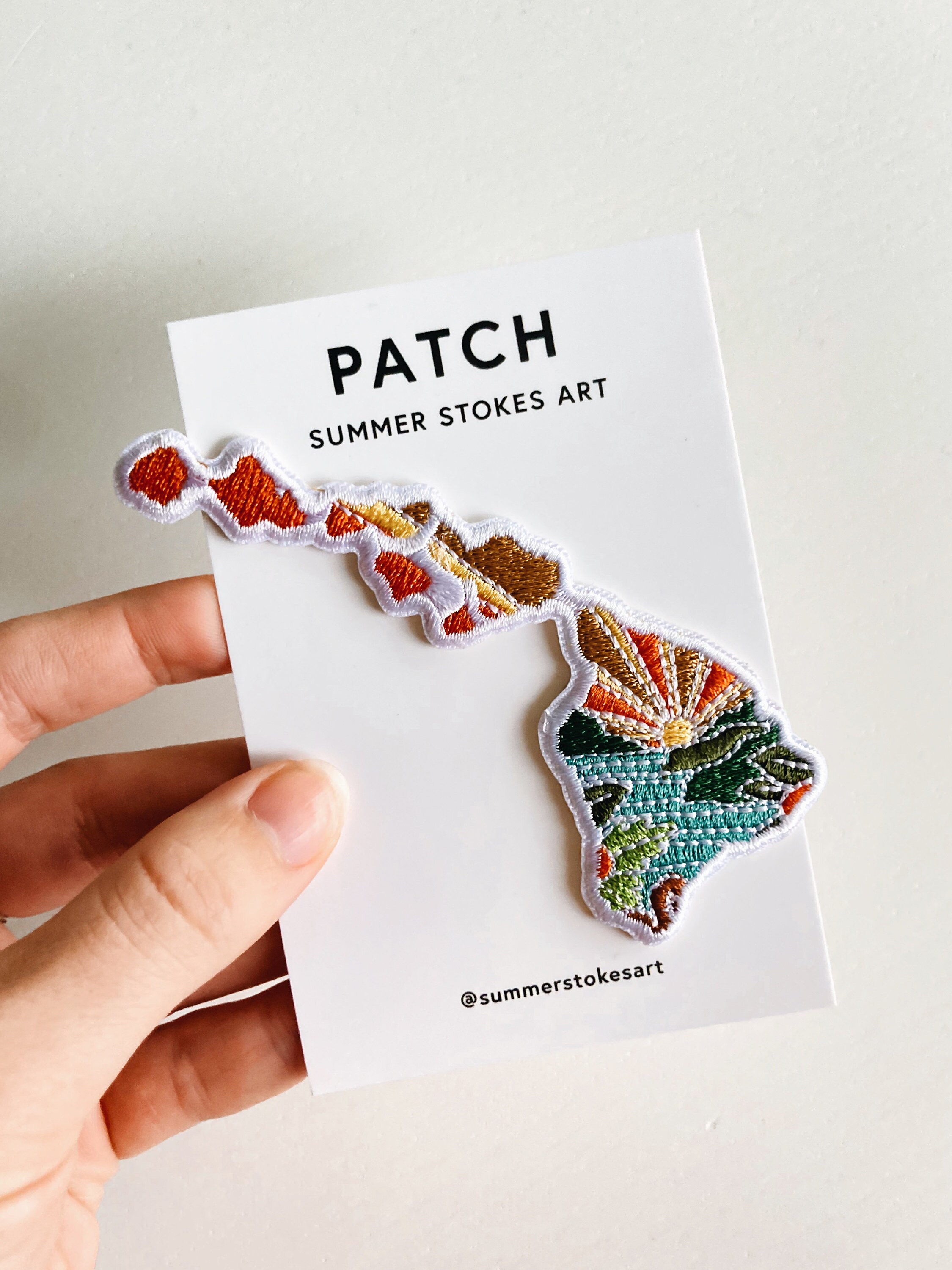 Hawaii Iron-On Patch | 3&quot; Patch | Embroidered Sew-on or Iron-on Applique