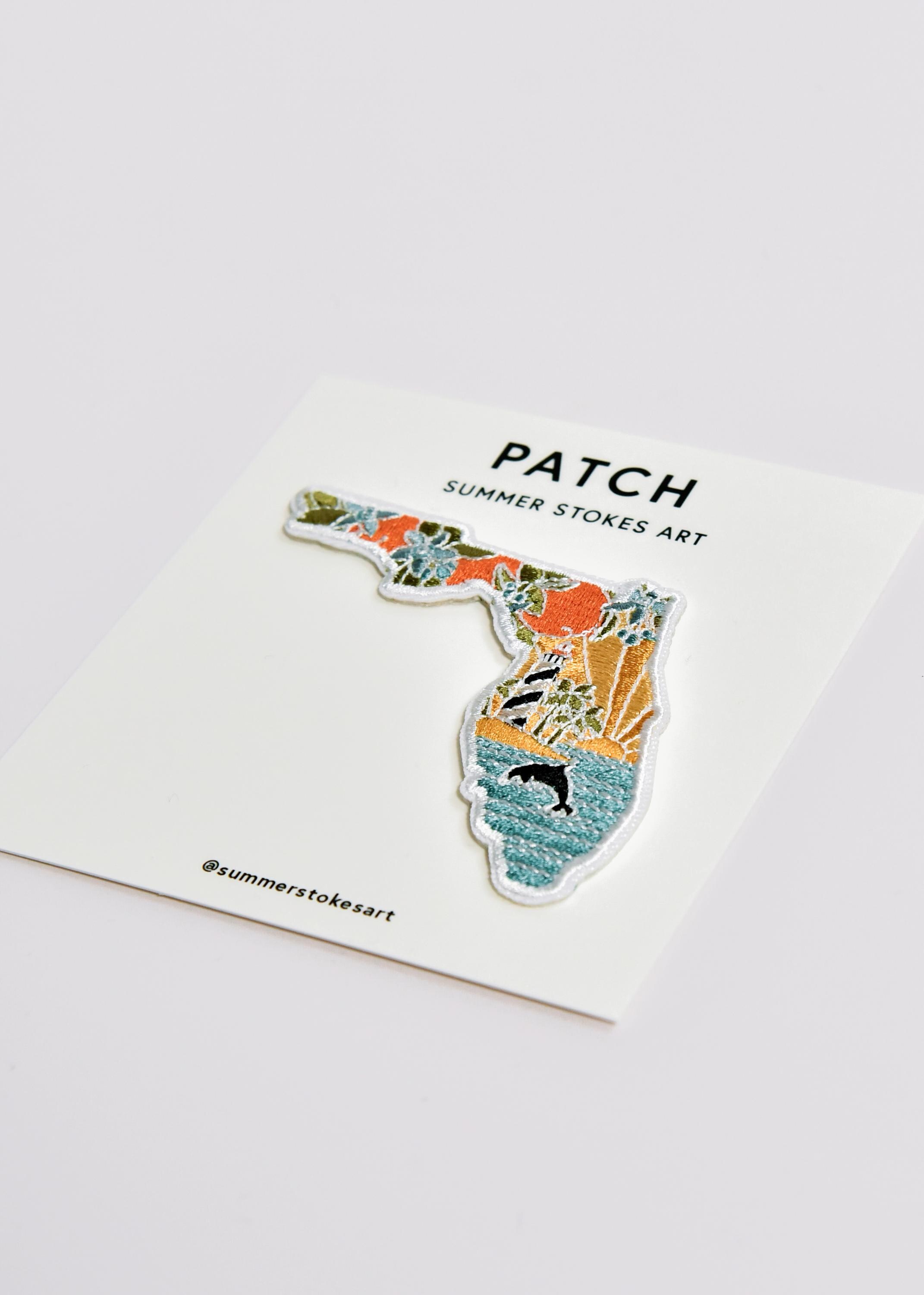 Florida Iron-On Patch | 3&quot; Patch | Embroidered Sew-on or Iron-on Applique